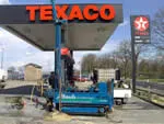 Boorwerkzaamheden bij tankstation